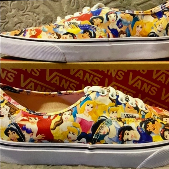 Vans Other - 👑 LIMITED EDITION RARE DISNEY PRINCESS VANS 1/2